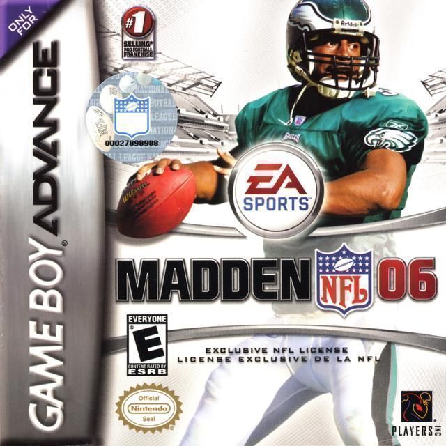 Game Manual Madden 07 Gameboy Advance Rom
