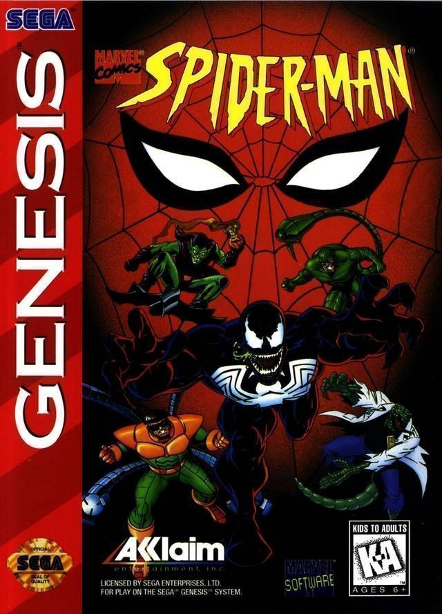 Spider-Man - The Animated Series (JUE) - Sega Genesis(Sega ...