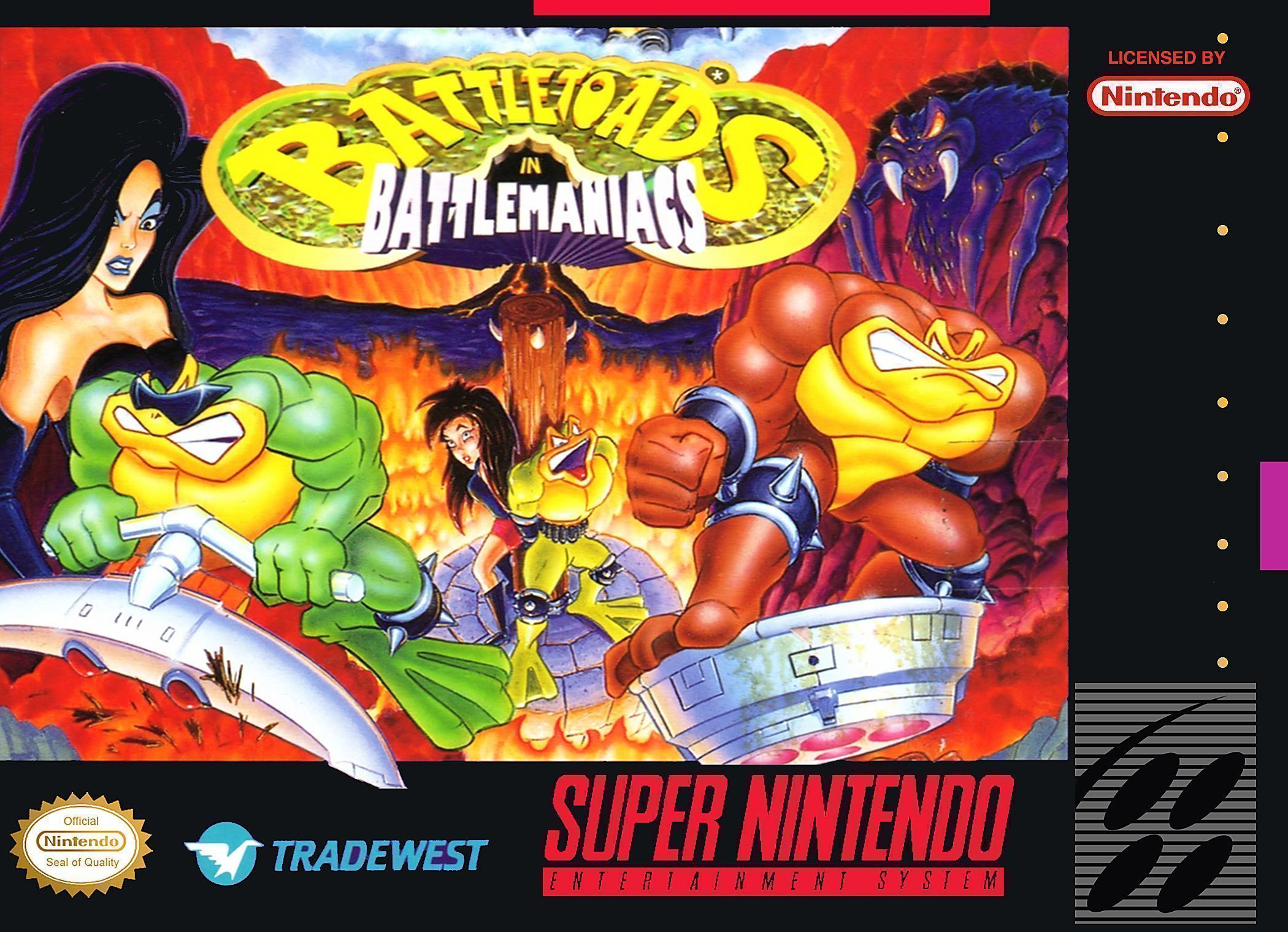 Battletoads In Battlemaniacs - Super Nintendo(SNES) ROM ...