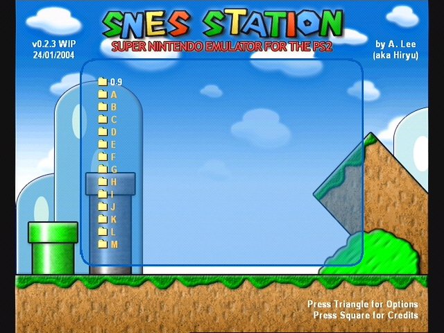 SNES Station - Super Nintendo Emulator for Windows